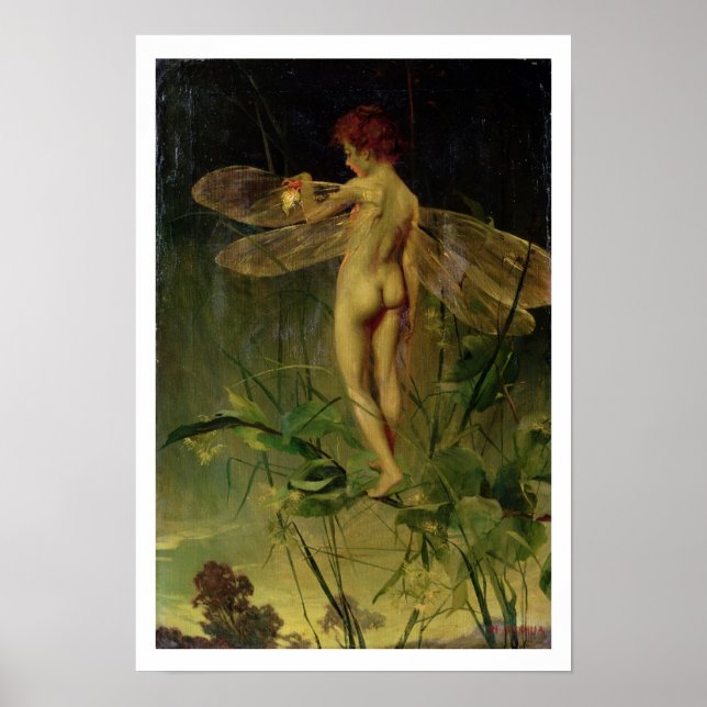 Affiche La libellule (Devant)