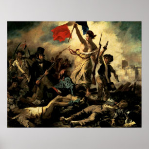 Affiche La liberté à la tête du peuple