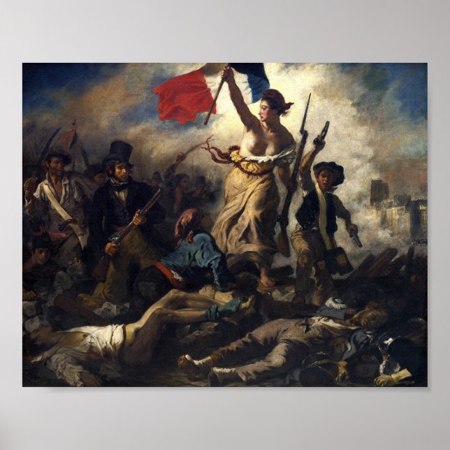 Affiche La Liberté guidant le peuple (Devant)