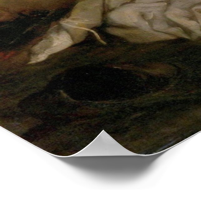 Affiche La liberté guidant le peuple (Coin)