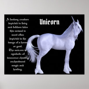Affiche La licorne