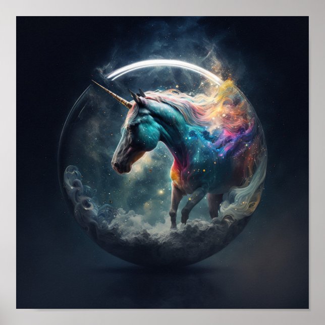 Affiche La licorne de Haggard (Devant)