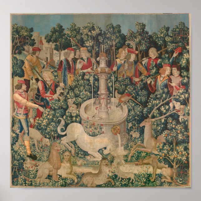 Affiche La licorne est découverte (Devant)