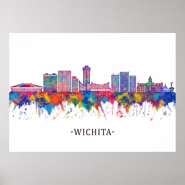 Affiche La ligne de Wichita Kansas (Devant)