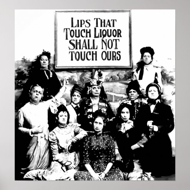 AFFICHE LA LIGUE DE TEMPÉRANCE 1920 (Devant)