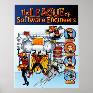 Affiche La ligue des Software Engineers