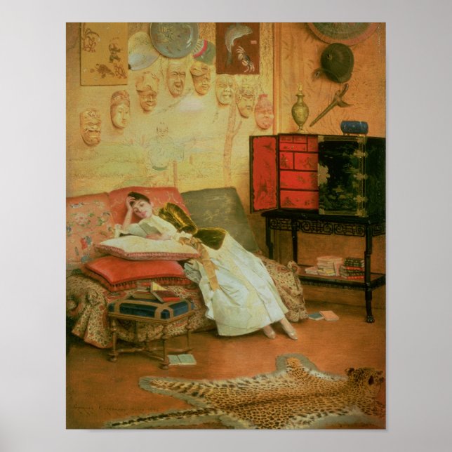 Affiche La Liseuse (Devant)