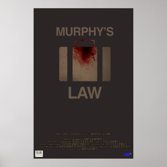Affiche La loi de Murphy (Devant)