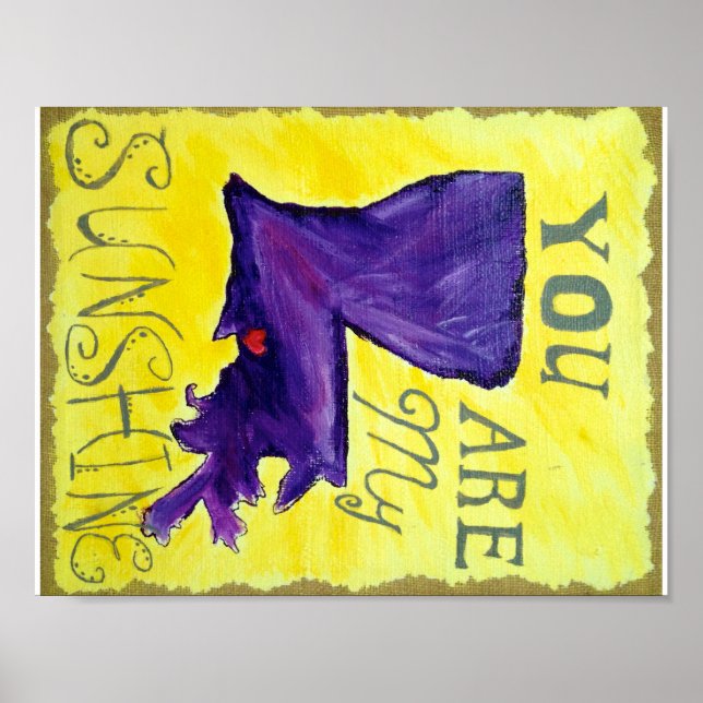 Affiche La Louisiane a mon coeur (Devant)