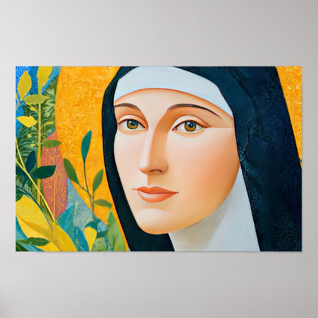 Affiche La Lumière Visionnaire de Hildegard (Devant)