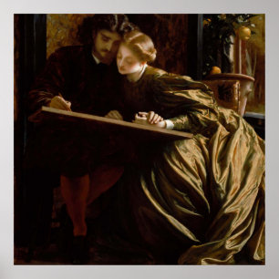 Affiche La lune de miel du peintre par Frederic Leighton