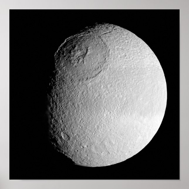 Affiche La lune de Saturne Tethys 2 (Devant)