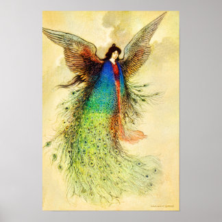 Affiche La Lune Maiden Japonaise Fée