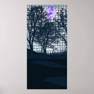 Affiche La Lune pourpre