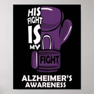 Affiche La lutte contre la maladie d'Alzheimer est mon com