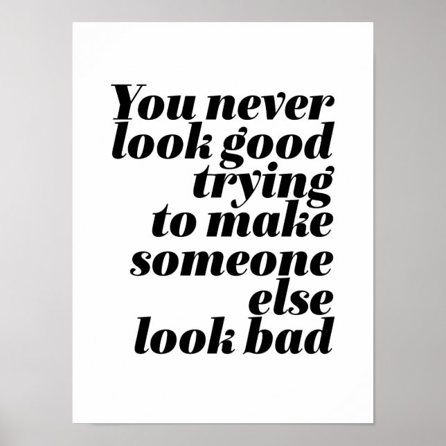 Affiche La lutte contre l'intimidation n'est pas un bon ch (Devant)