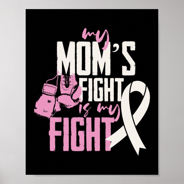 Affiche La lutte de ma mère est ma lutte contre le cancer  (Devant)