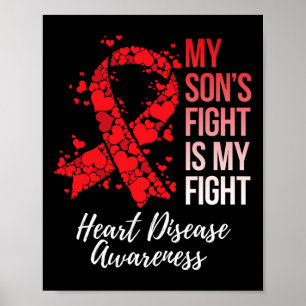 Affiche La lutte de mon fils est ma lutte contre les malad