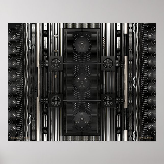 Affiche La machine Eden (Devant)