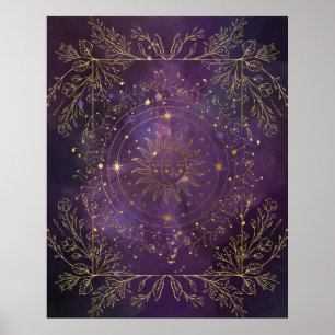 Affiche La magie du soleil et de la lune