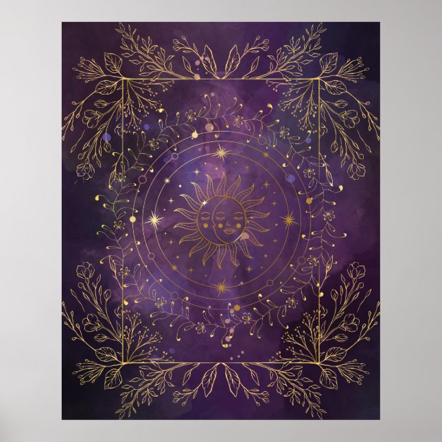 Affiche La magie du soleil et de la lune (Devant)