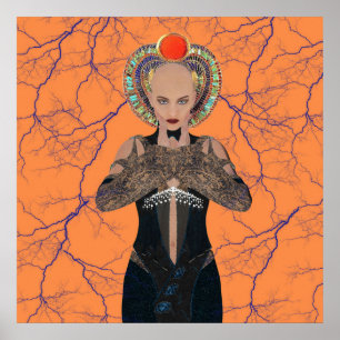 Affiche La magie électrique égyptienne