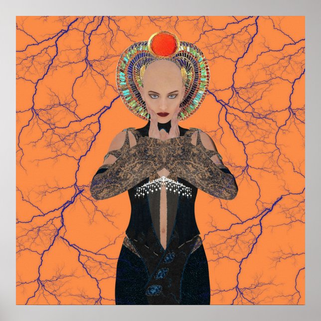 Affiche La magie électrique égyptienne (Devant)