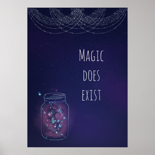 Affiche La magie existe FireFly Jar (Devant)