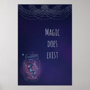Affiche La magie existe FireFly Jar