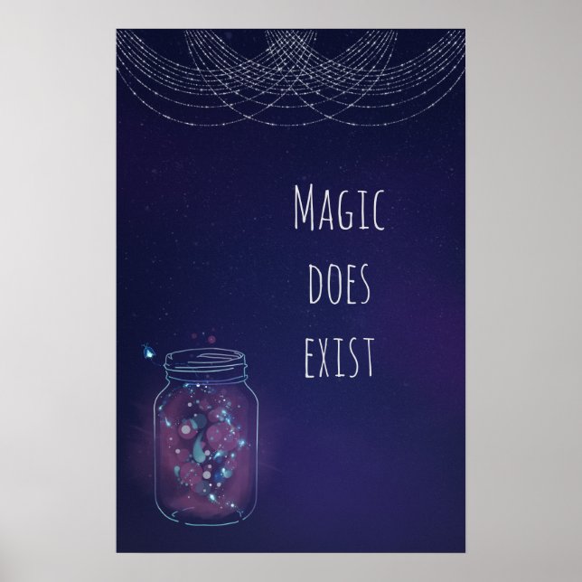Affiche La magie existe FireFly Jar (Devant)
