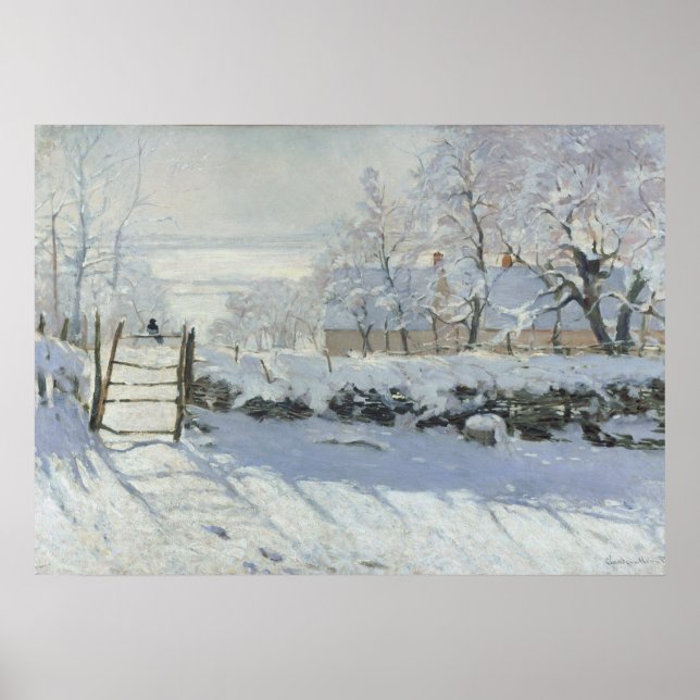 Affiche La Magpie (Devant)