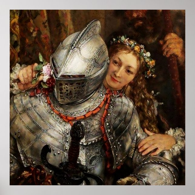 Affiche La main chaude par Adolph Menzel (Devant)