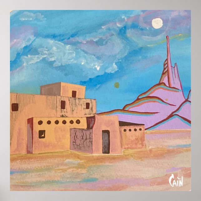 AFFICHE LA MAISON DE R.C. GORMAN (Devant)