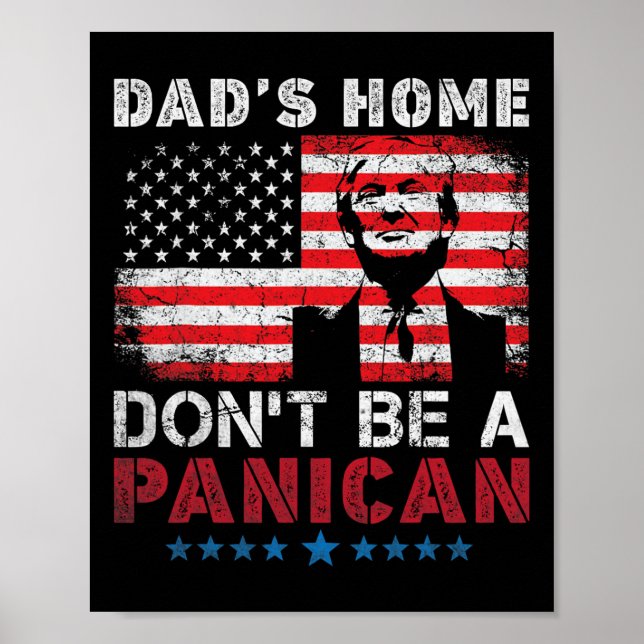 Affiche La maison de Trump Papa ne devient pas la maison d (Devant)