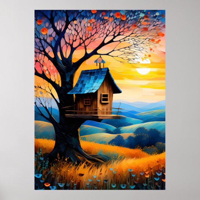 Affiche La Maison des oiseaux (Devant)