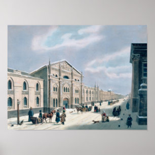 Affiche La maison d'impression de synodique