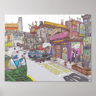 Affiche La maison funéraire de 10 dollars de Tito