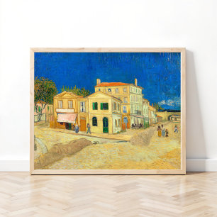 Affiche La Maison Jaune de Vincent Van Gogh