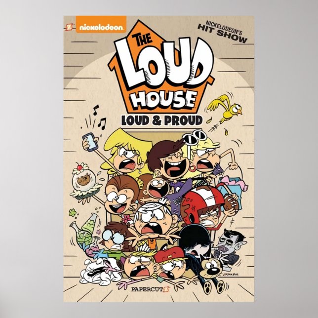 Affiche La Maison Loud Loud Fier (Devant)