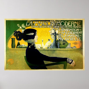 Affiche La Maison Moderne - Art Nouveau