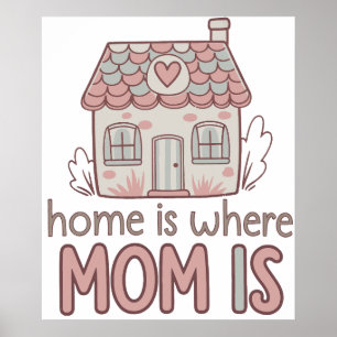 Affiche La maison où maman est - Un hommage à maman