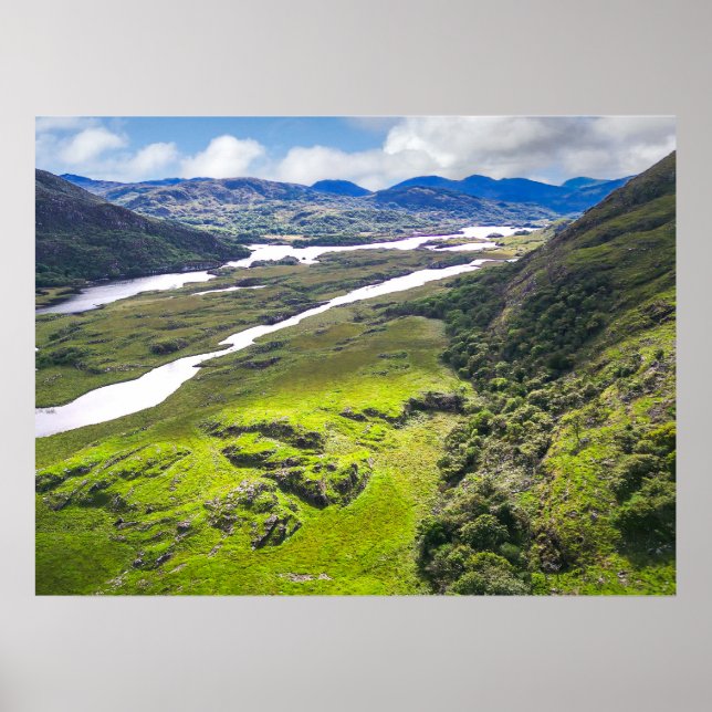 Affiche La majestueuse étendue de l'art du paysage de Ladi (Devant)