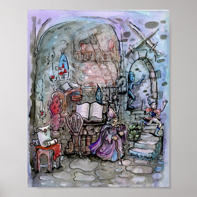 Affiche La malédiction est passée - Imprimer (Devant)