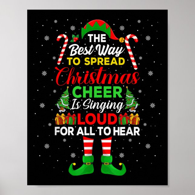 Affiche La Manière De Faire Passer La Soirée De Noël Est D (Devant)