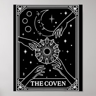 Affiche La mariée de la coven Bach Crew mariage gothique