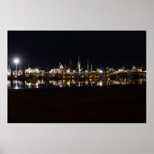 Affiche la marina de Provincetown