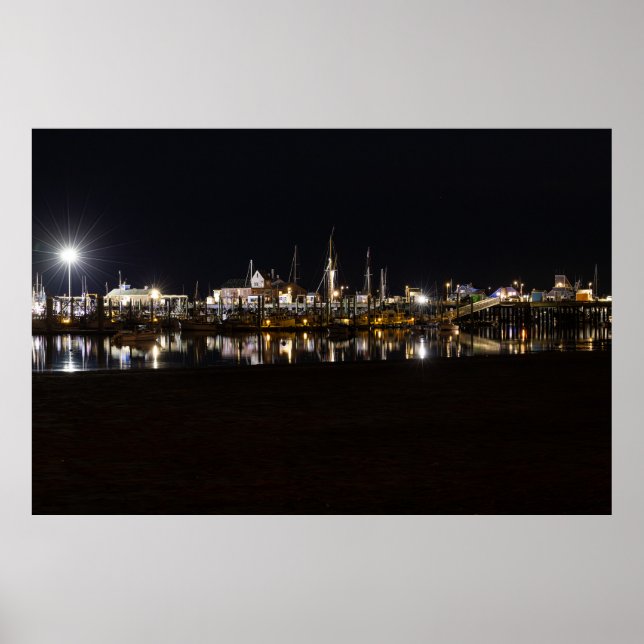 Affiche la marina de Provincetown (Devant)