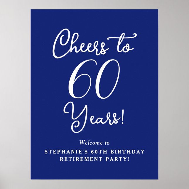 Affiche La Marine bleue salue la retraite de 60 ans Bienve (Devant)