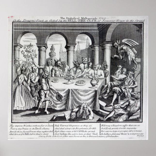 Affiche La masquade diabolique (Devant)