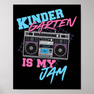 Affiche La maternelle est mon truc - Enseigner avec une bo